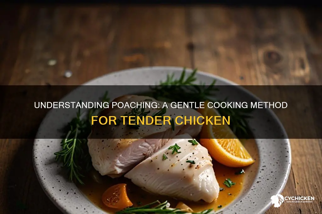 what does it mean to poach chicken