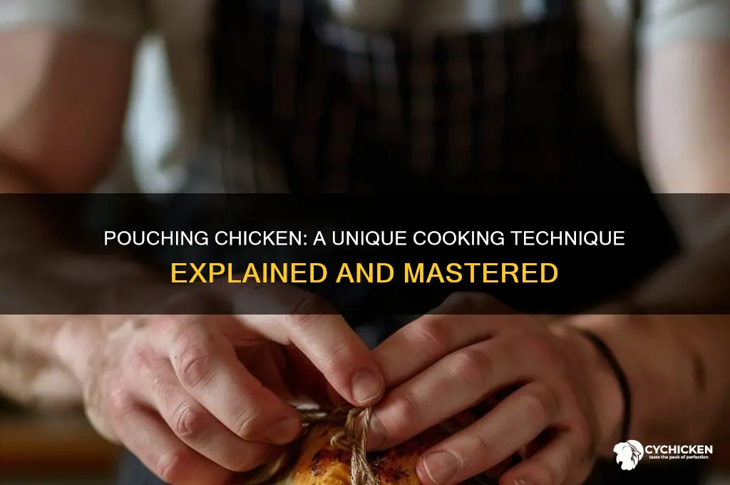 what does it mean to pouch the chicken