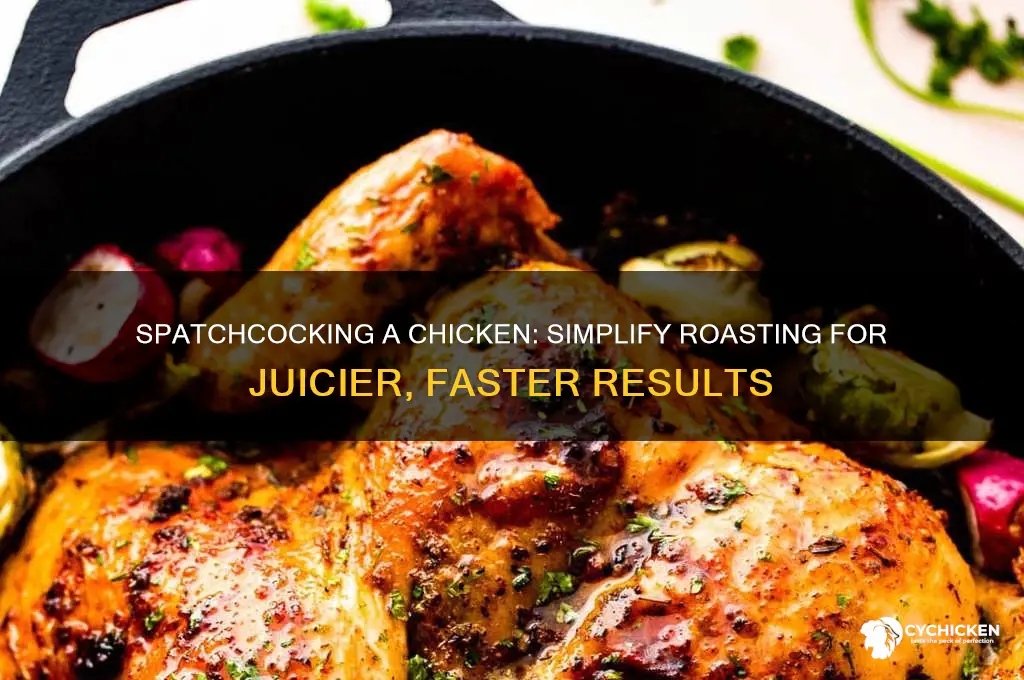 what does it mean to spachcock a chicken