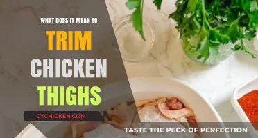 Trimming Chicken Thighs: A Simple Guide to Perfectly Prepped Meat