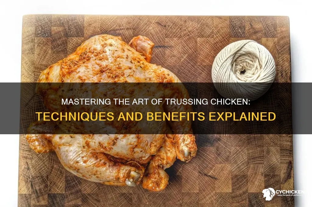 what does it mean to truss a chicken