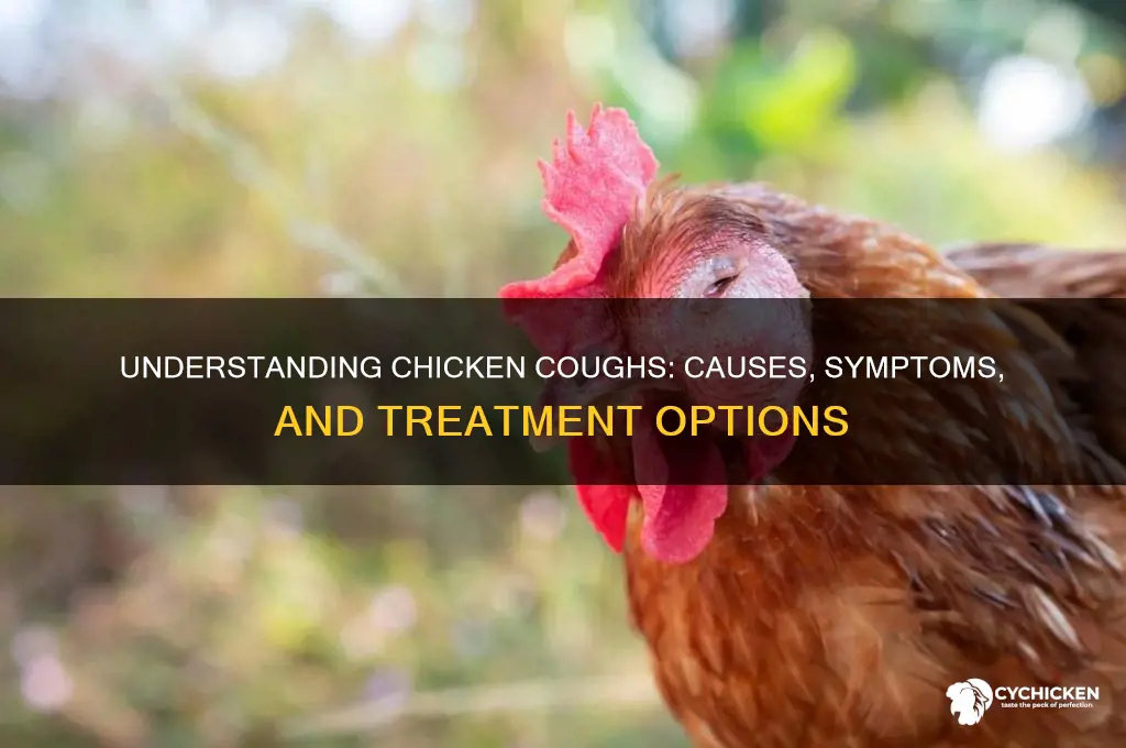 what does it mean when a chicken coughs