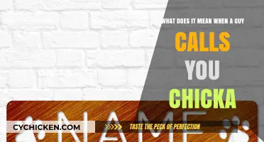 Understanding the Meaning of "Chicka": A Male Perspective