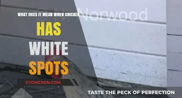 Why Does Chicken Flesh Have White Spots?