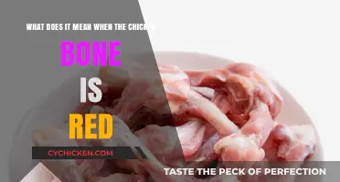 Chicken Bone Color: What Does Red Mean?