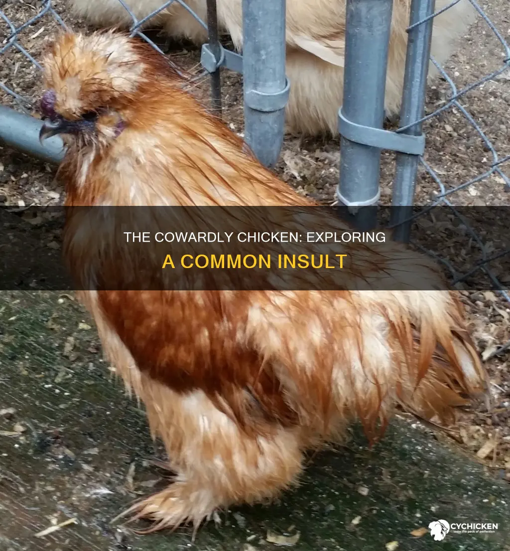 what does it mean when you call someone a chicken