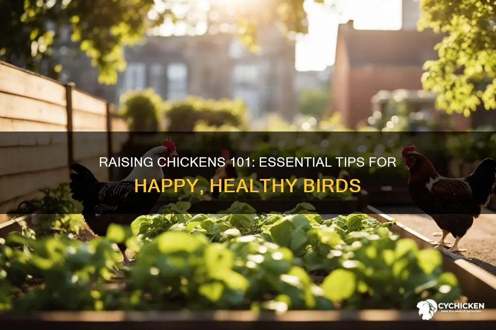 what does it take to raise a chicken