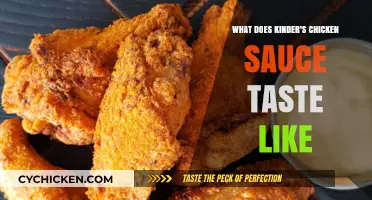 Kinder's Chicken Sauce: A Flavorful Review of Its Unique Taste