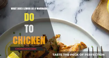Lemon Marinade: A Chicken Tenderizer and Flavor Enhancer