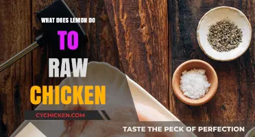 Lemon's Impact on Raw Chicken: Flavor, Safety, and Culinary Uses