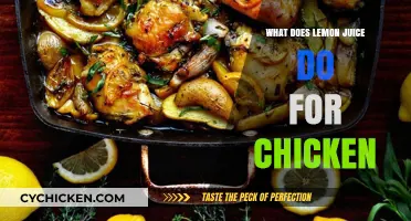 Lemon Juice Magic: Enhancing Chicken Flavor, Texture, and Tenderness