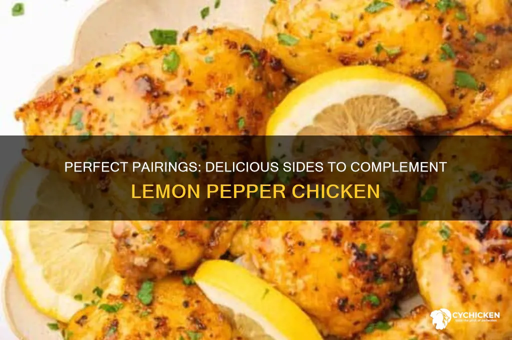 what does lemon pepper chicken go with