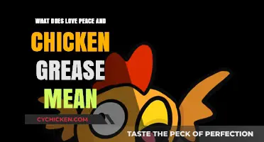 Unraveling the Meaning Behind Love, Peace, and Chicken Grease