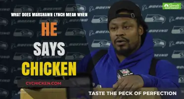Lynch's "Chicken": Understanding Marshawn's Unique Language