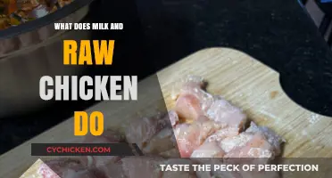 Milk and Raw Chicken: Uncovering the Risks and Reactions
