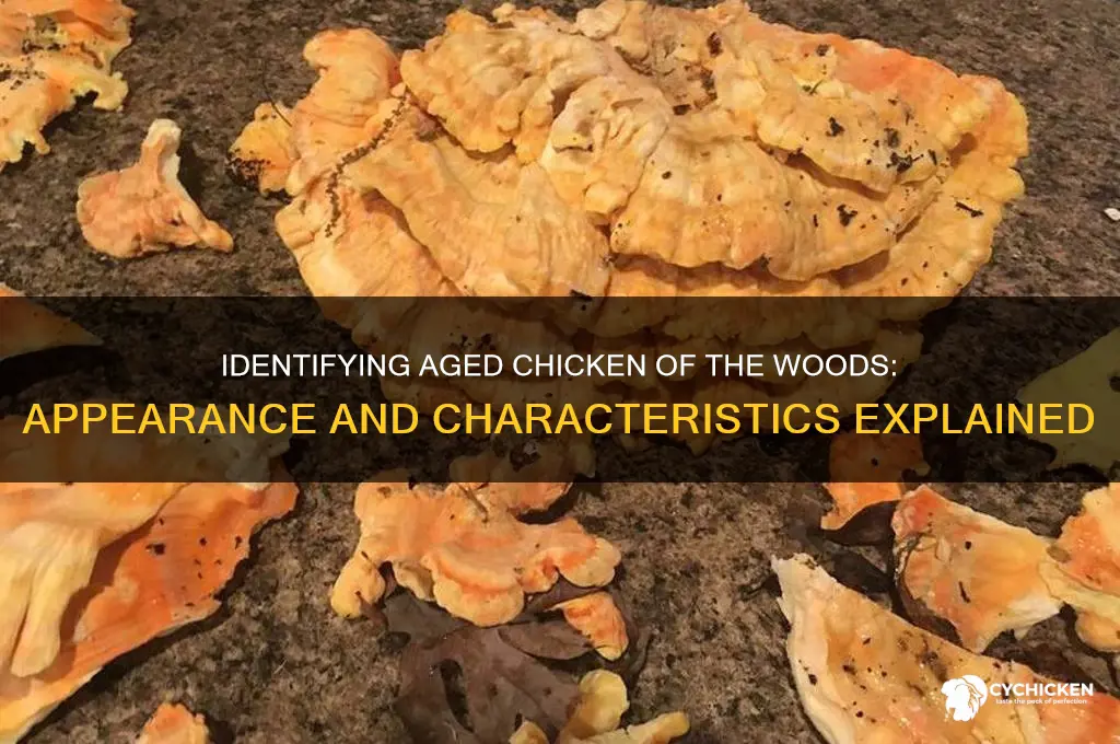 what does old chicken of the woods look like