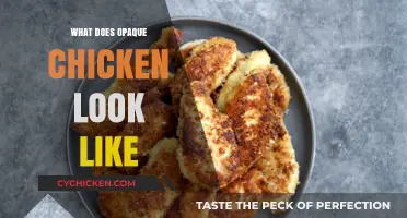 Identifying Opaque Chicken: Appearance, Texture, and Culinary Implications Explained
