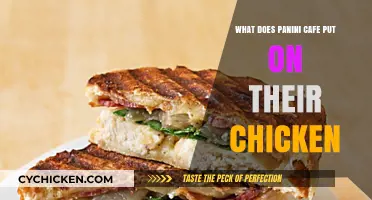 Panini Cafe's Chicken Toppings: A Delicious Blend of Flavors