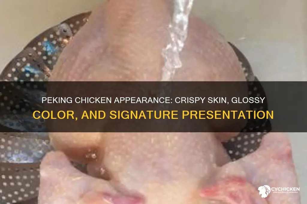 what does peking chicken usually look like