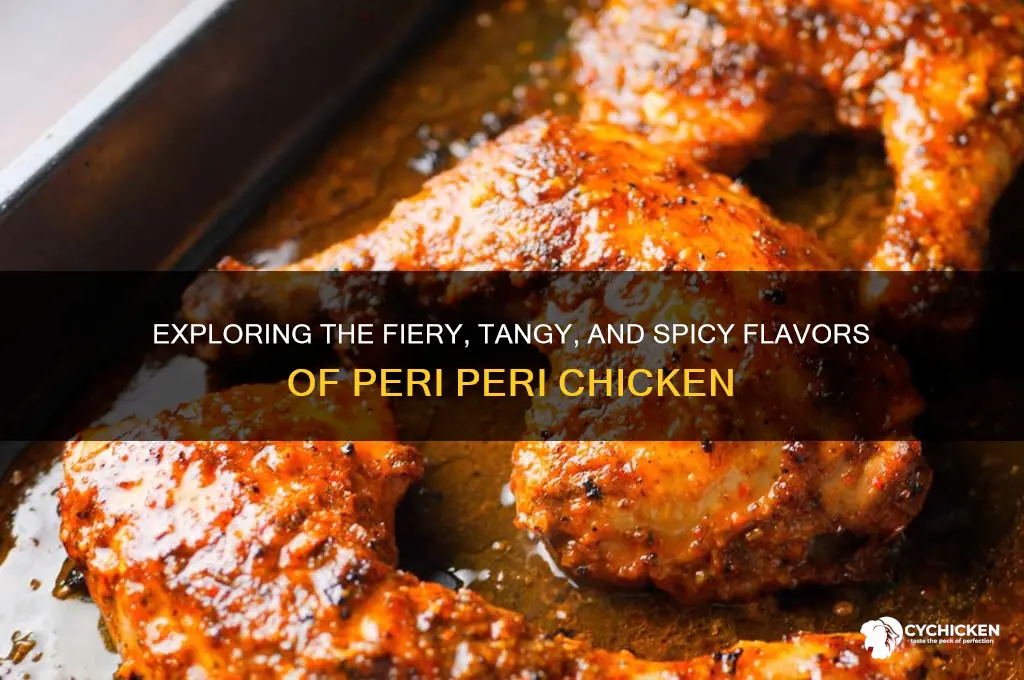 what does peri peri chicken taste like