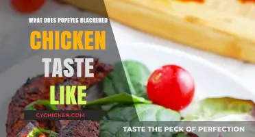 Popeyes Blackened Chicken: A Bold, Spicy, and Flavorful Taste Experience