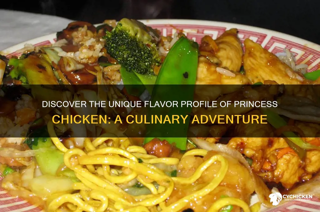 what does princess chicken taste like