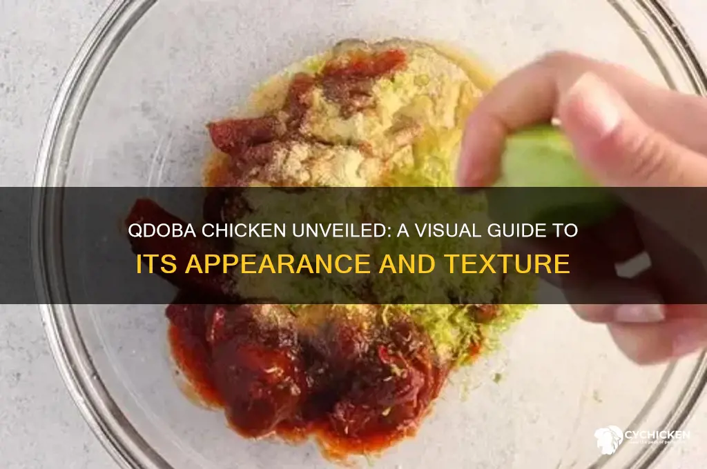 what does qdoba chicken look like