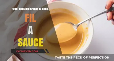 Unveiling the Mystery: Red Specks in Chick-fil-A Sauce Explained