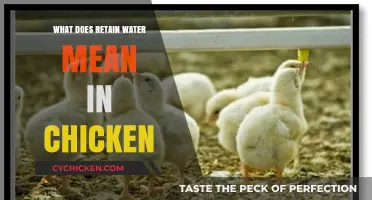 Understanding Water Retention in Chicken: Causes, Effects, and Solutions