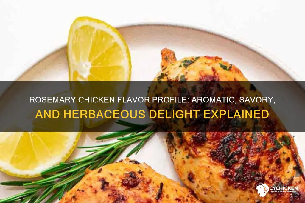 what does rosemary chicken taste like