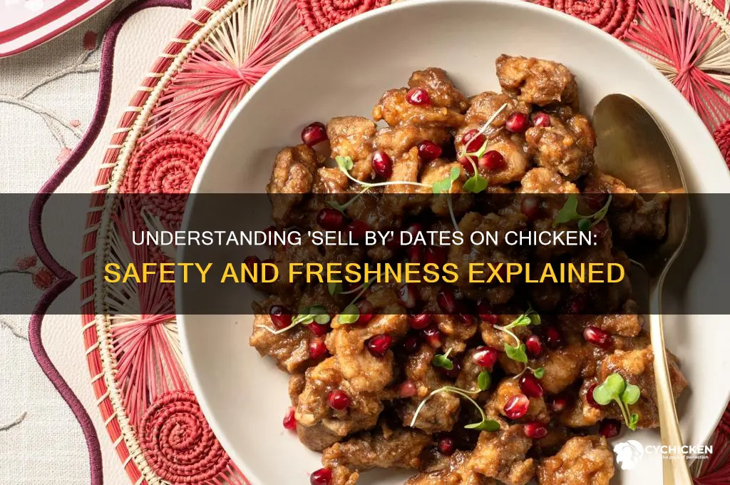 what does sell by mean for chicken