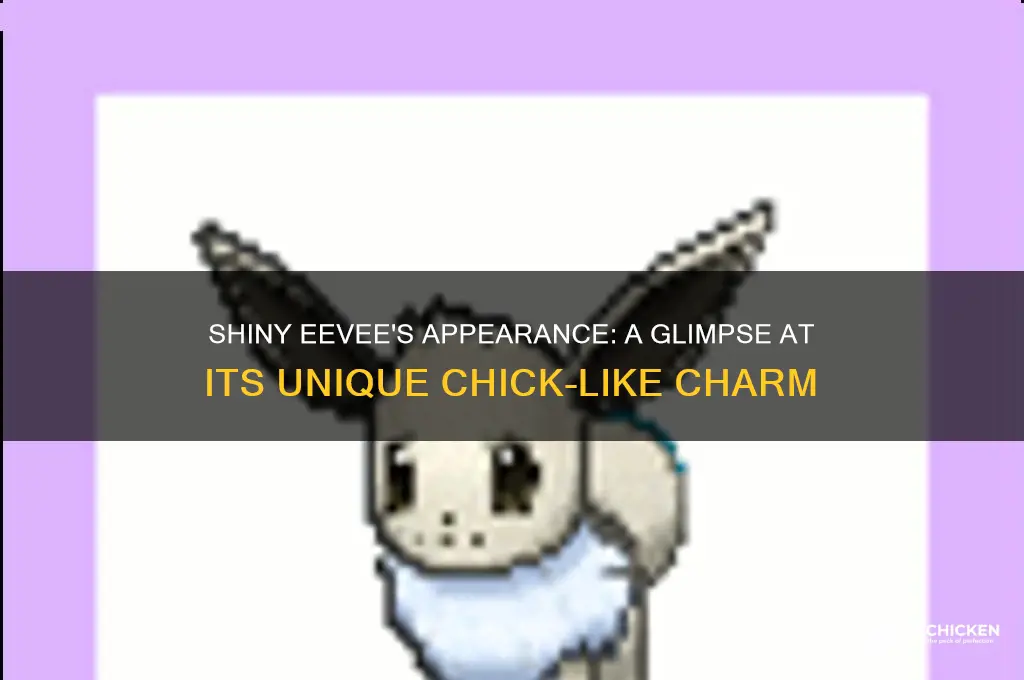 what does shiny eevee look like chick