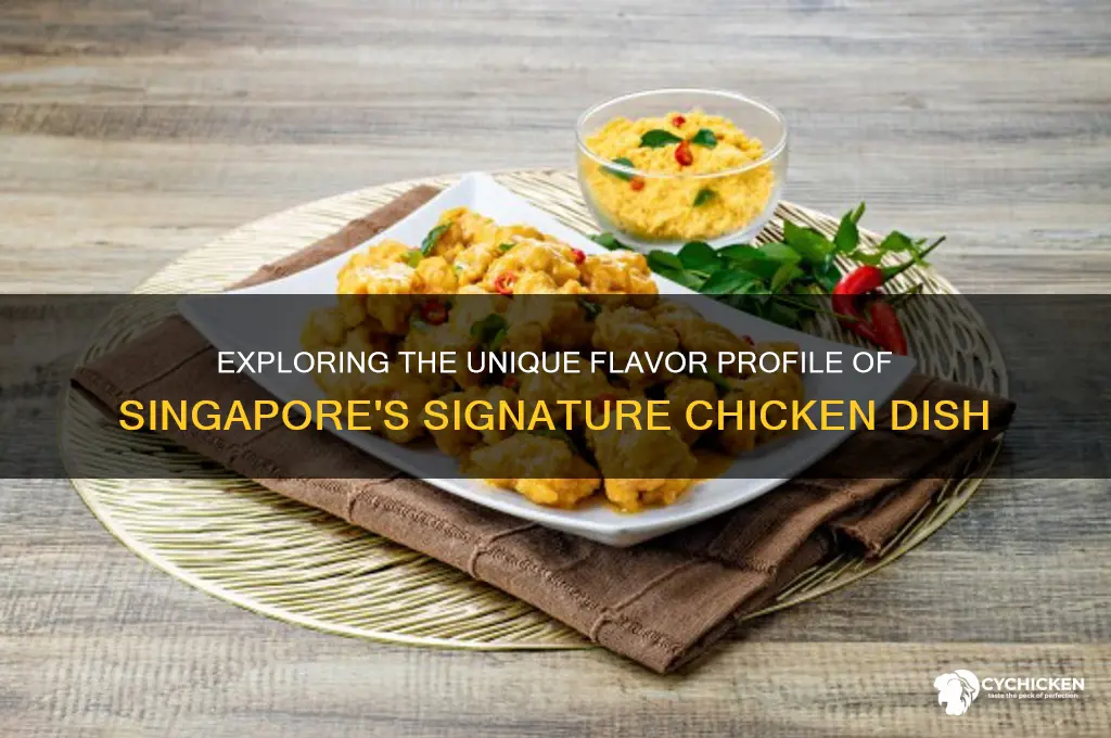 what does singapore chicken taste like