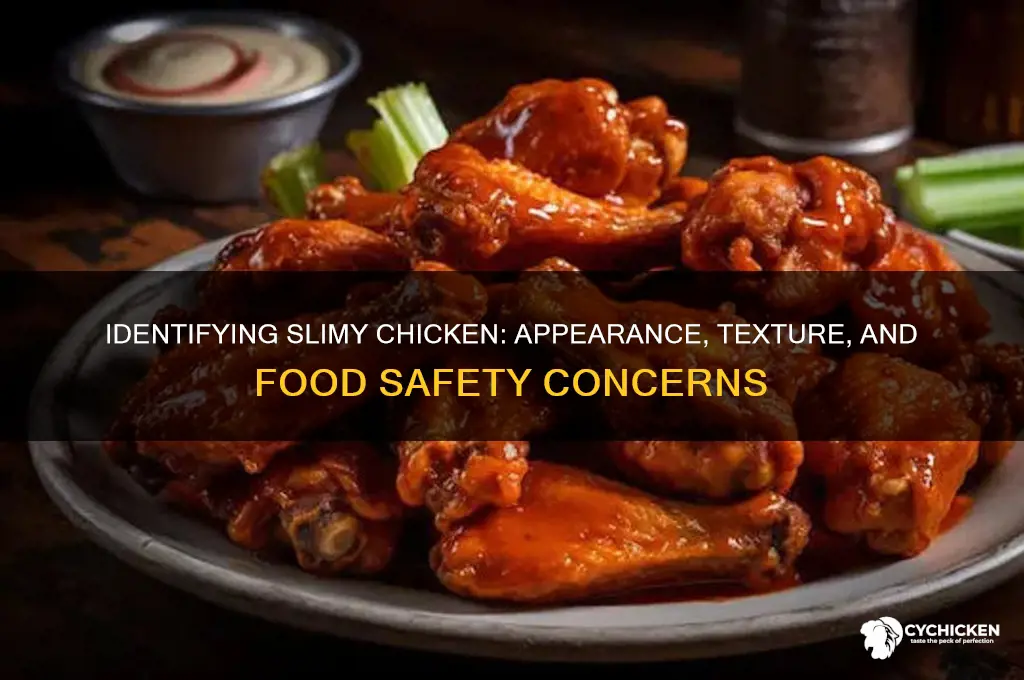what does slimy chicken look like