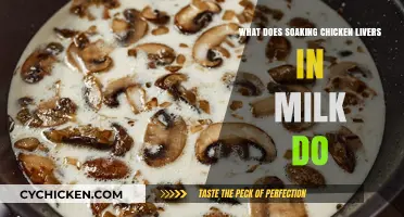 Why Soaking Chicken Livers in Milk Enhances Flavor and Texture