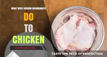 Sodium Bicarbonate's Impact on Chicken Texture, Flavor, and Cooking