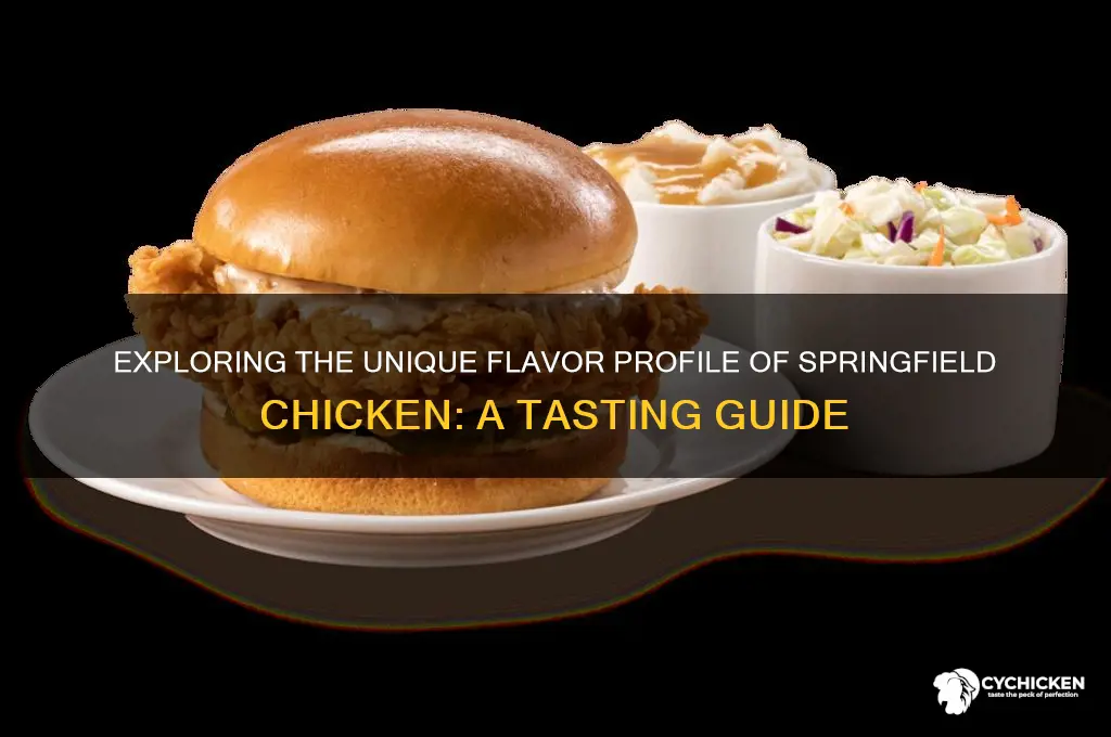 what does springfield chicken taste like