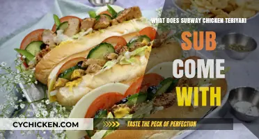 Subway Chicken Teriyaki Sub Ingredients: A Detailed Breakdown of Toppings