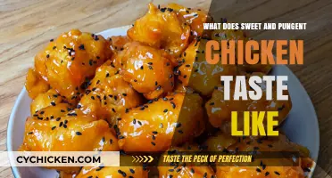 Exploring the Unique Sweet and Pungent Chicken Flavor Profile