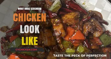 Szechuan Chicken Unveiled: A Visual Guide to Its Spicy Appearance
