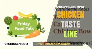 Taco Bell Cantina Chicken: A Flavorful Review of Its Unique Taste
