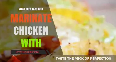 Taco Bell's Chicken Marinade: Unveiling the Secret Ingredients and Flavors