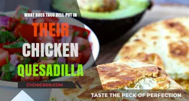 Taco Bell Chicken Quesadilla: What's in it?