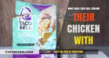 Taco Bell's Chicken Seasoning: Unveiling the Flavorful Secret Blend