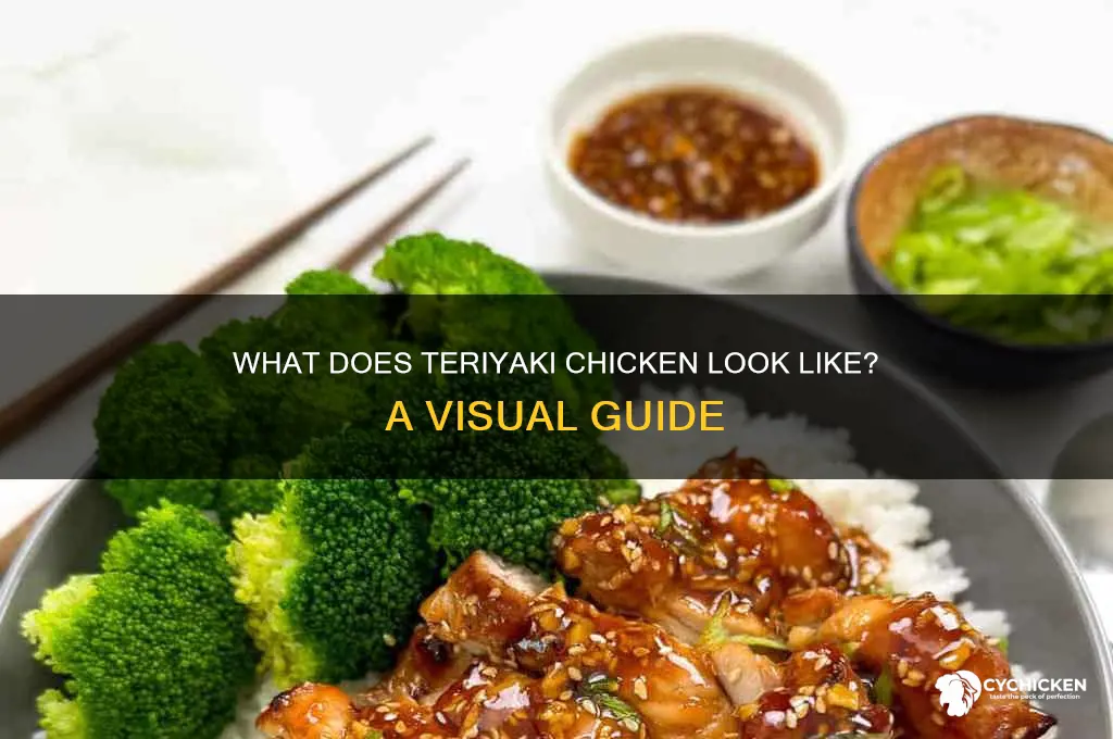 what does teriyaki chicken look like