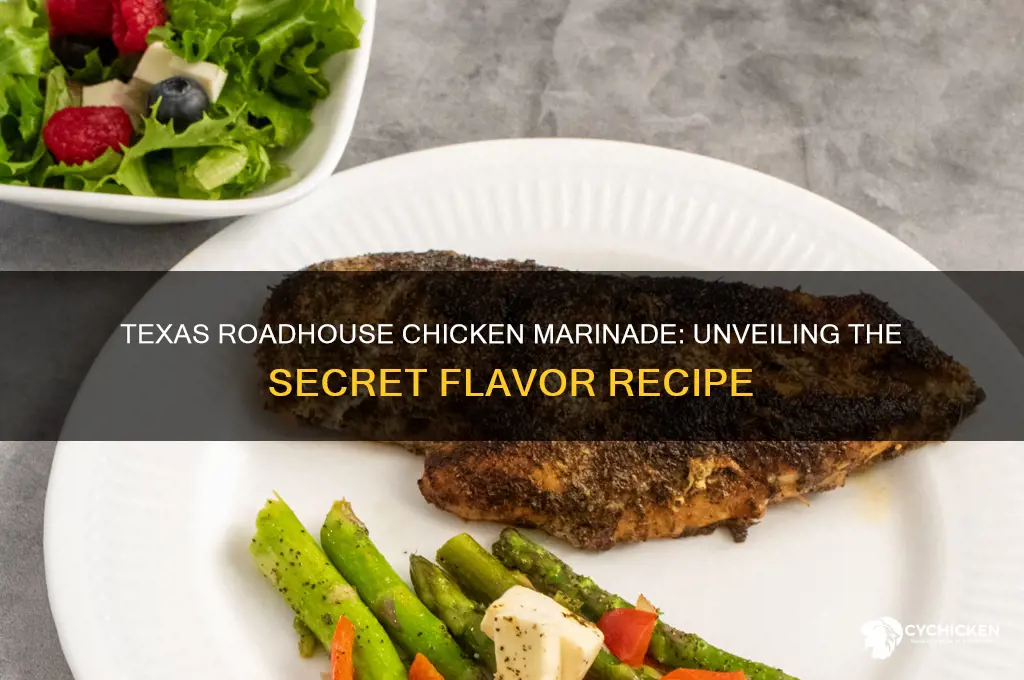 what does texas roadhouse marinate their chicken in