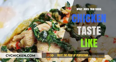 Exploring the Unique Flavor Profile of Thai Basil Chicken