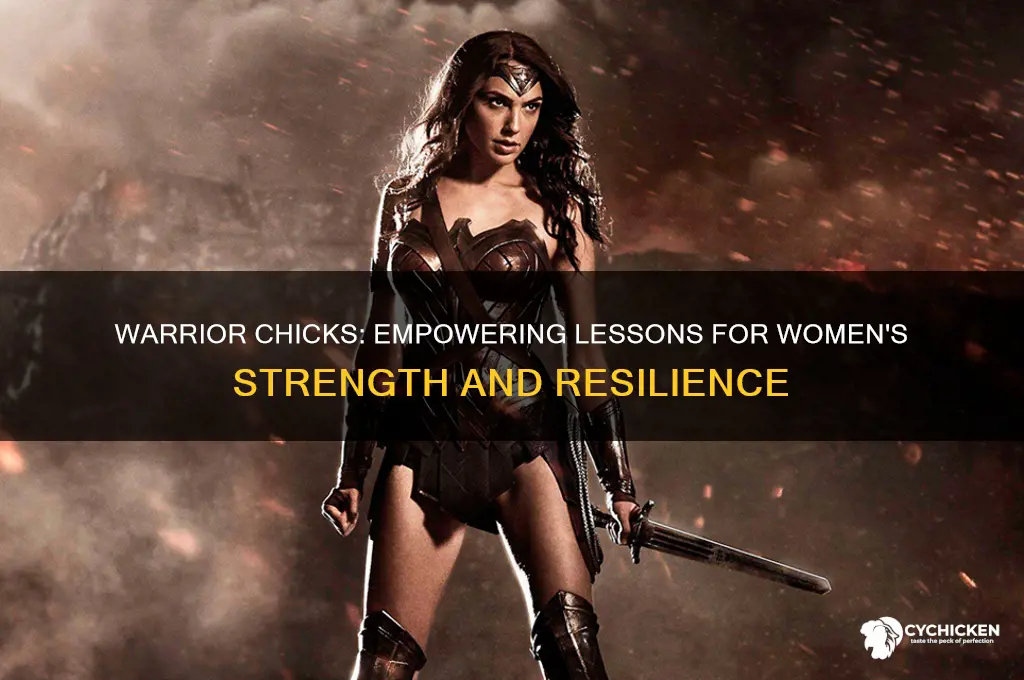 what does the book warrior chicks teach women