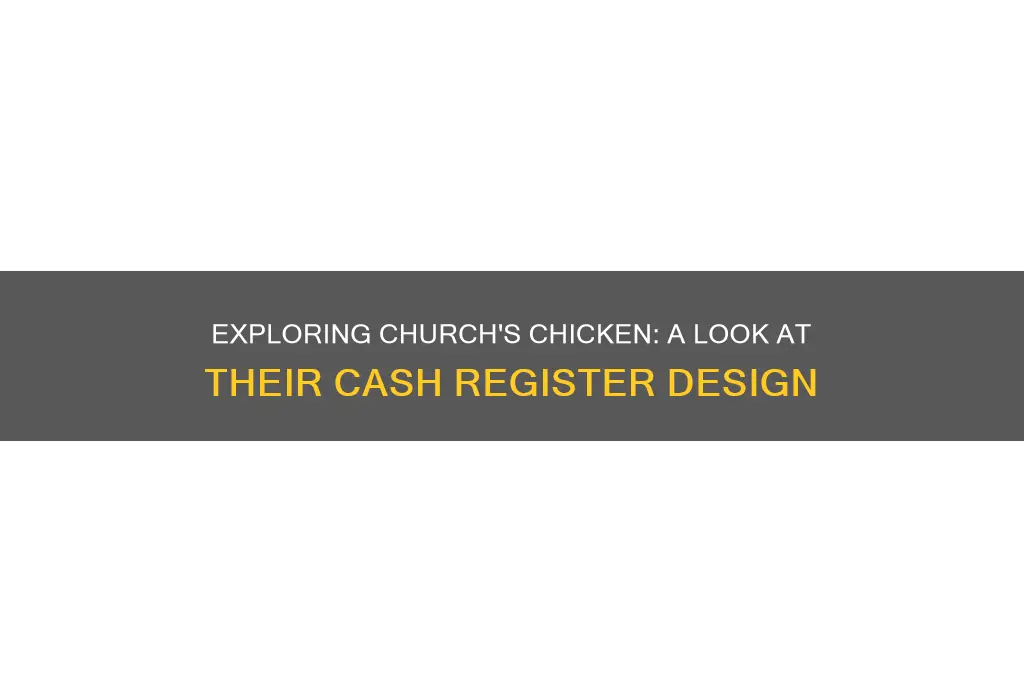 what does the cash register look like at church