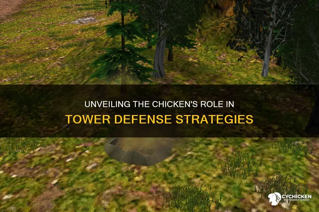what does the chicken do in tower